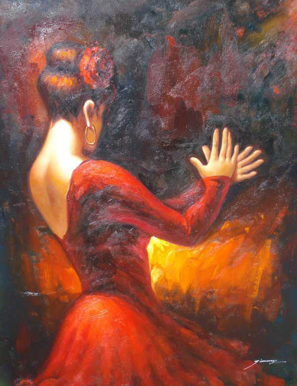 Flamenco Dancer Famous Paintings page 4
